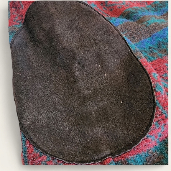 Woolrich Vintage 70s Wool Blanket Coat Duster Geometric Navajo Pattern Small - Picture 8 of 10